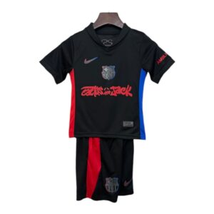 25/26 Kit Bambino Barcelona Away c Cactus Jack