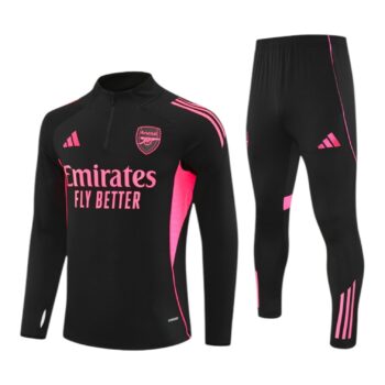 25/26 Arsenal Tracksuit Pink/Black
