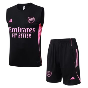 25/26 Arsenal Training Kit Black/Pink